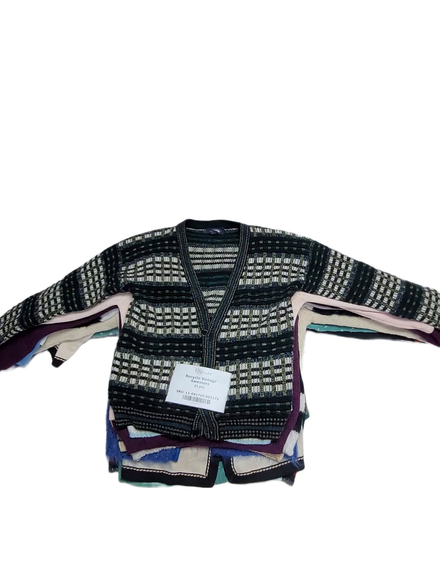 Recycle Vintage Sweaters 21 pcs