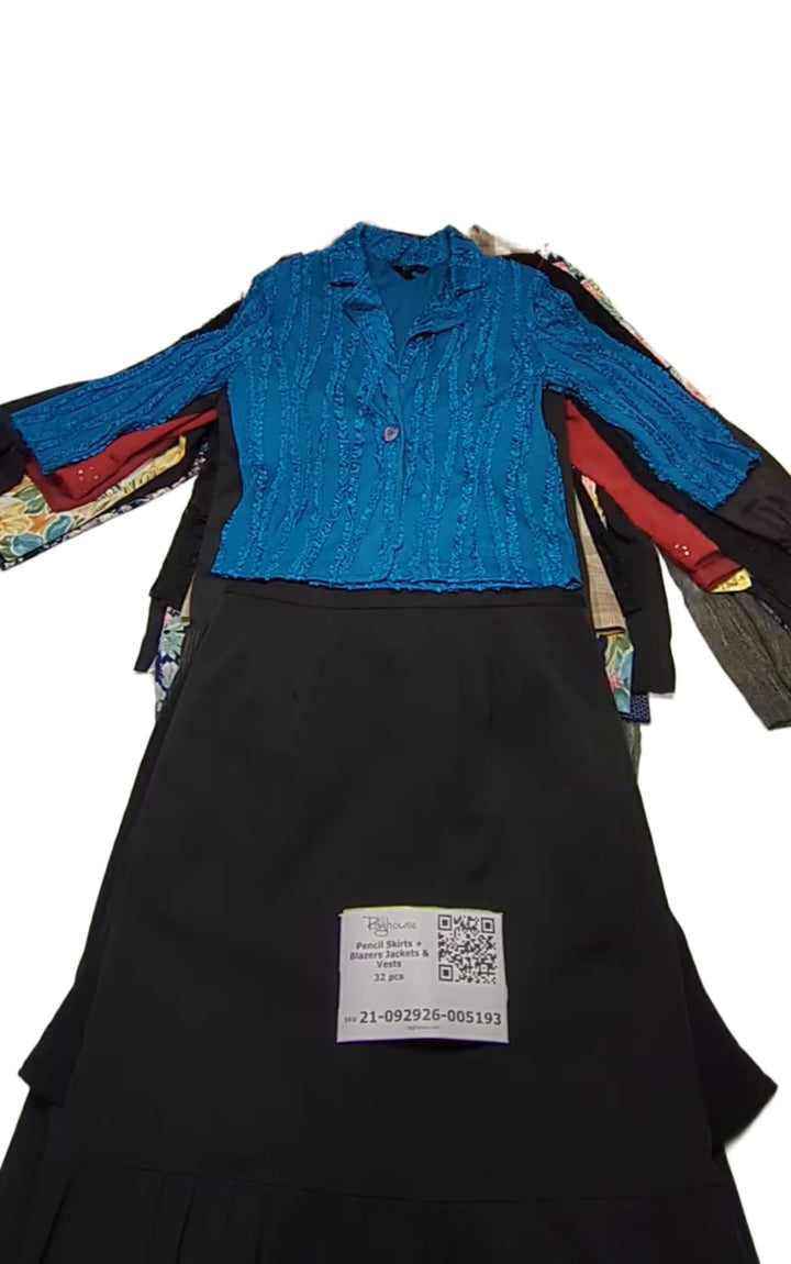Pencil Skirts + Blazers Jackets & Vests 32 pcs