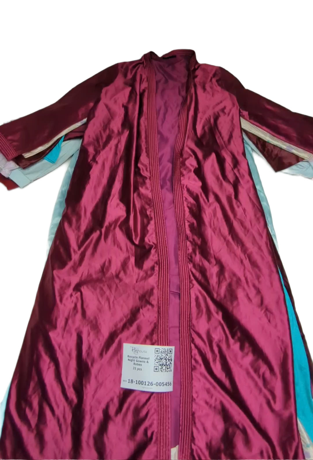 Recycle Flannel Night Gowns & Robes 21 pcs