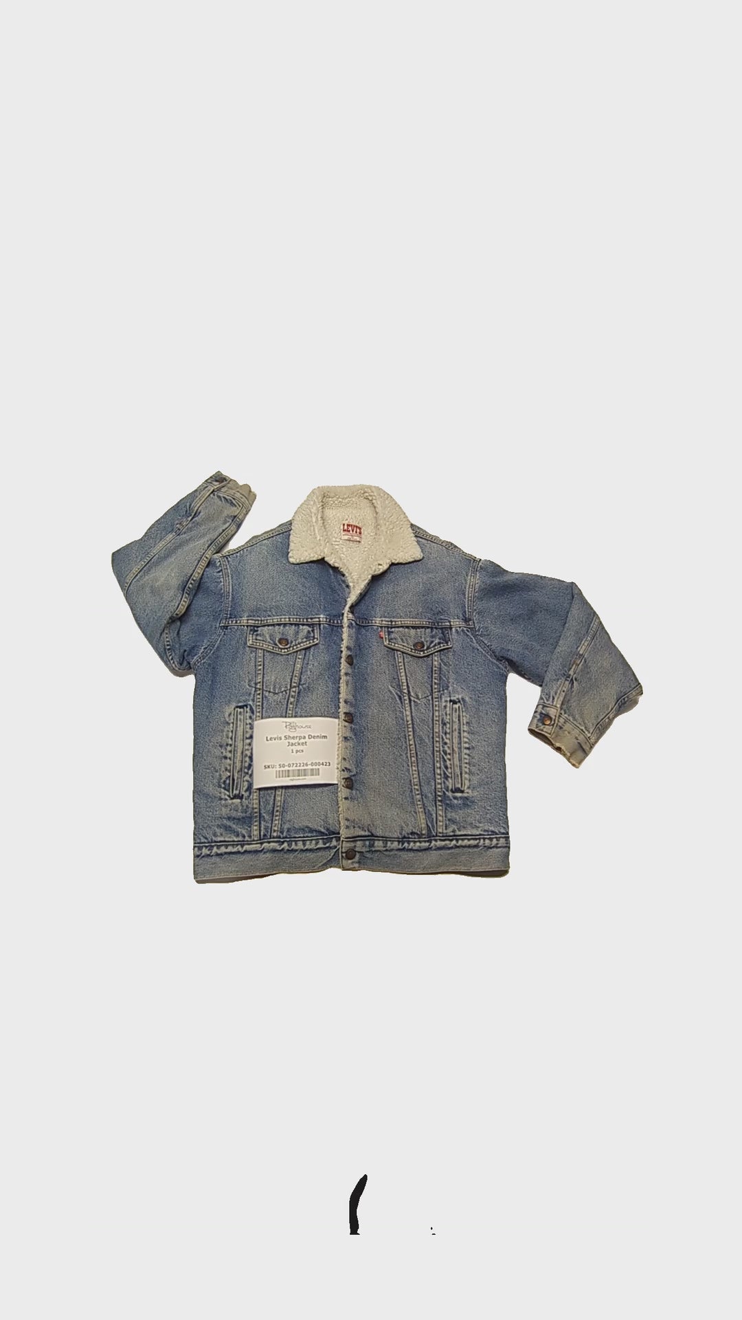 Levis Sherpa Denim Jacket 1 pcs