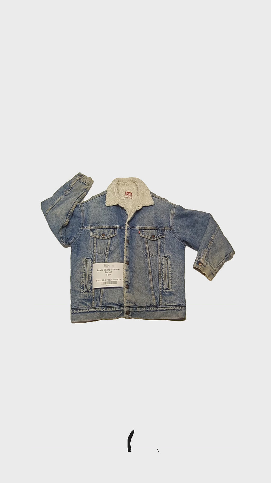 Levis Sherpa Denim Jacket 1 pcs