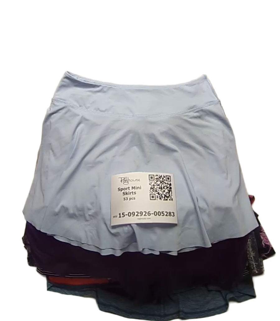 Sport Mini Skirts 53 pcs