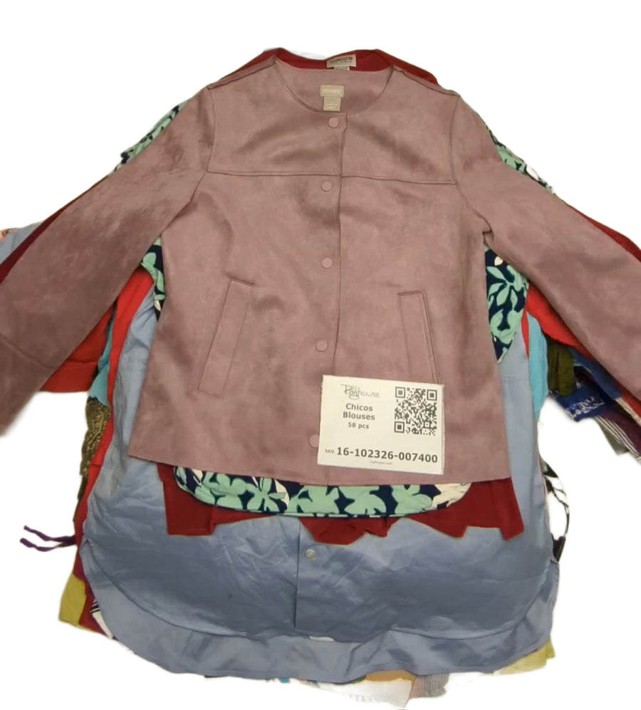 Chicos Blouses 58 pcs