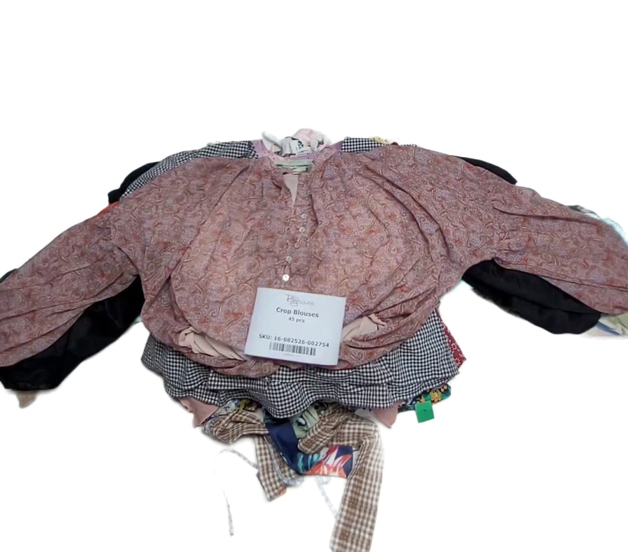 Crop Blouses 45 pcs