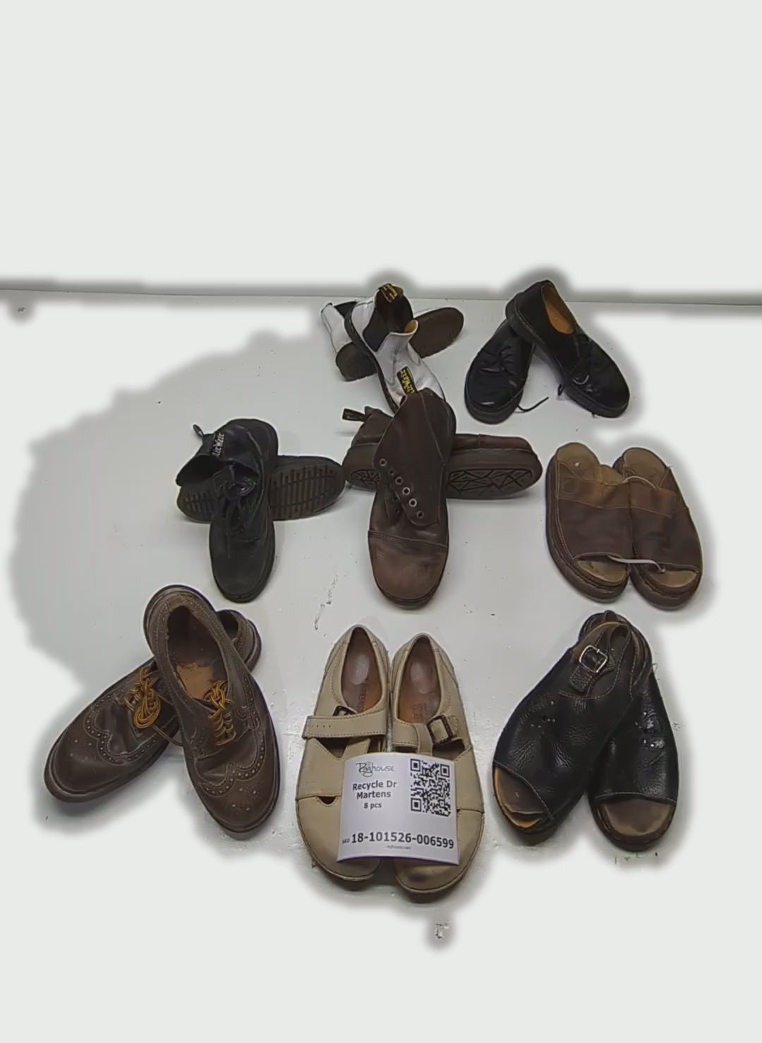 Recycle Dr Martens 8 pcs