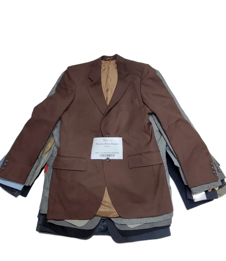 Recycle Mens Blazers 16 pcs