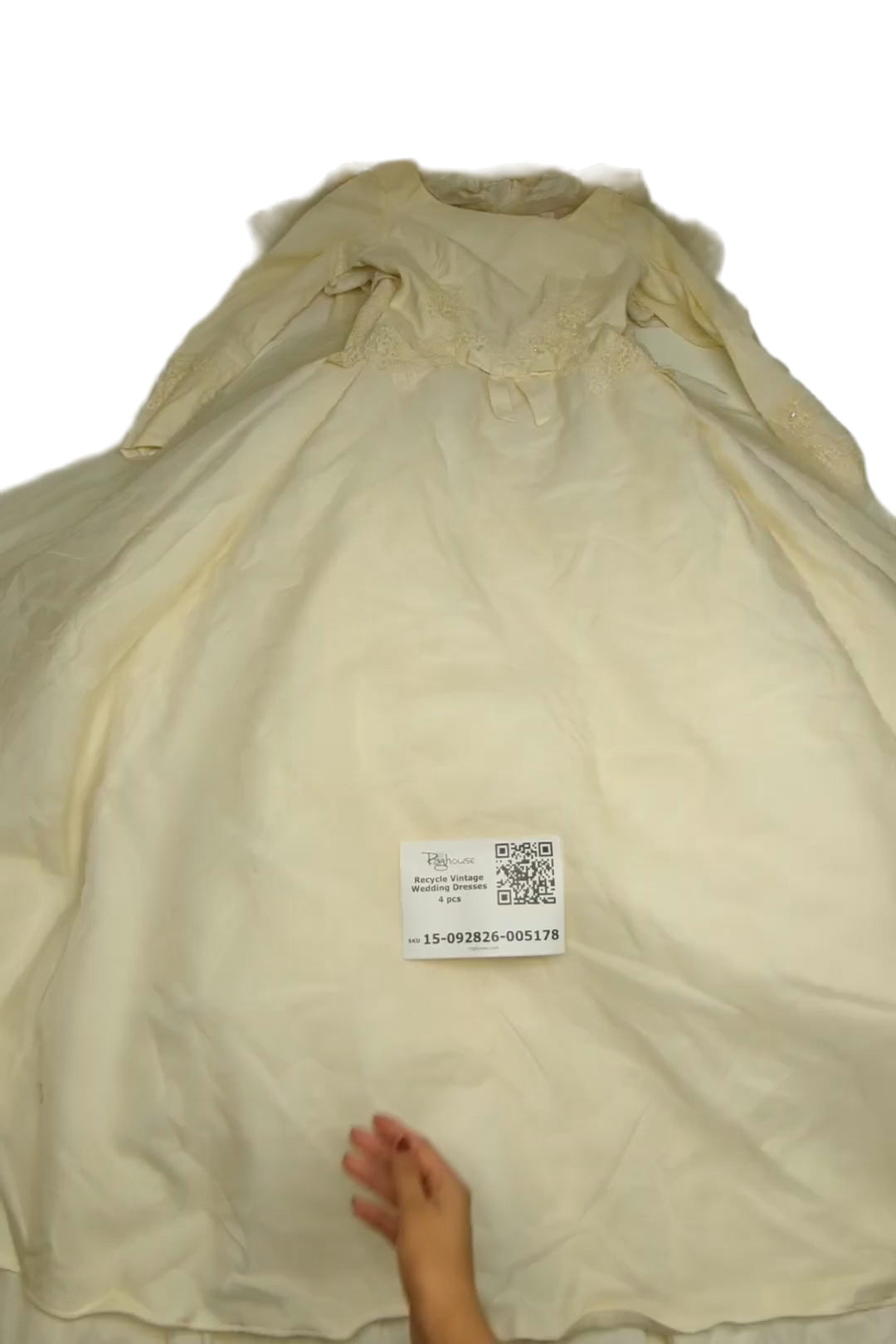 Recycle Vintage Wedding Dresses 4 pcs
