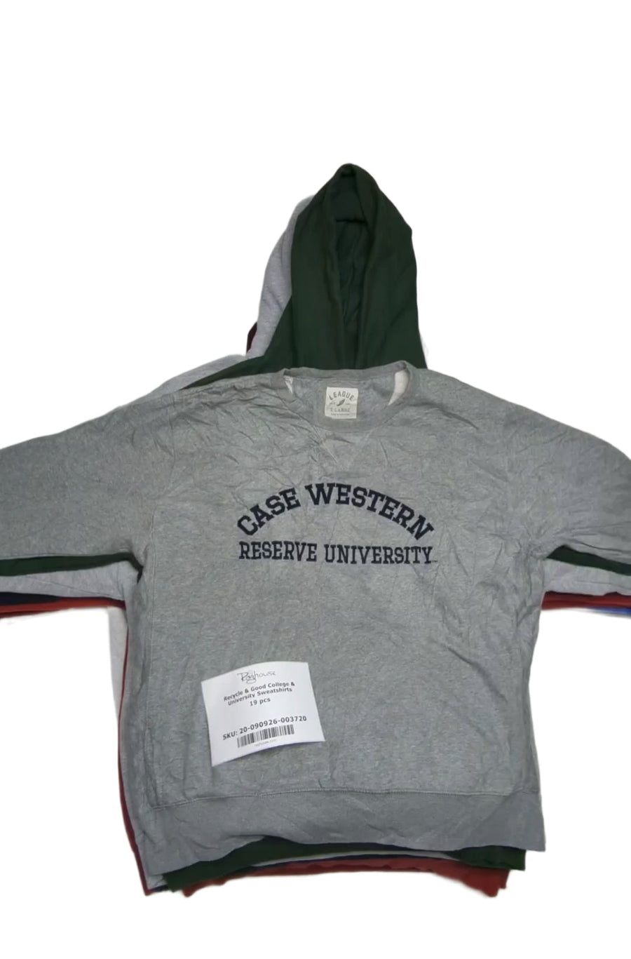 Recycle & Good College & University Sweatshirts 19 pcs