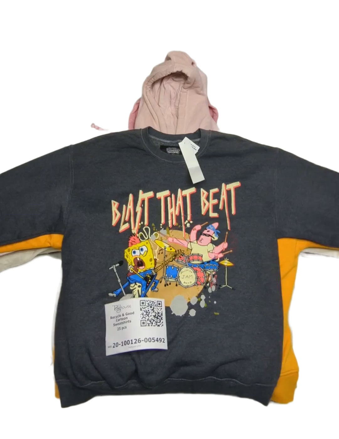 Recycle & Good Cartoon Sweatshirts 25 pcs