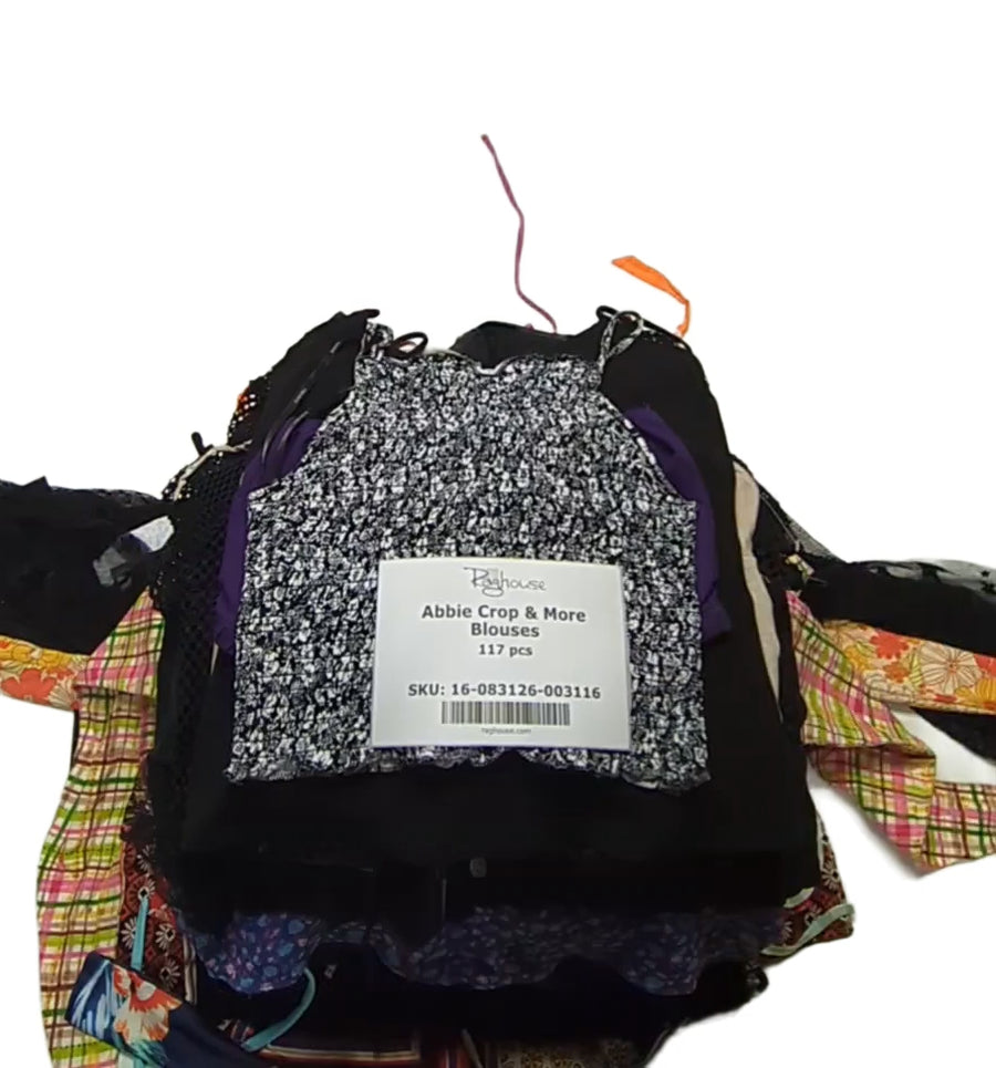 Abbie Crop & More Blouses 117 pcs