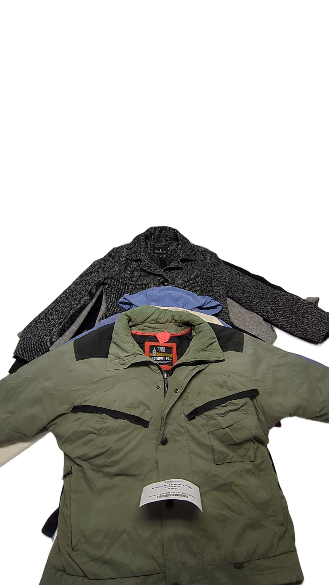 Recycle London Fog Jackets 9 pcs