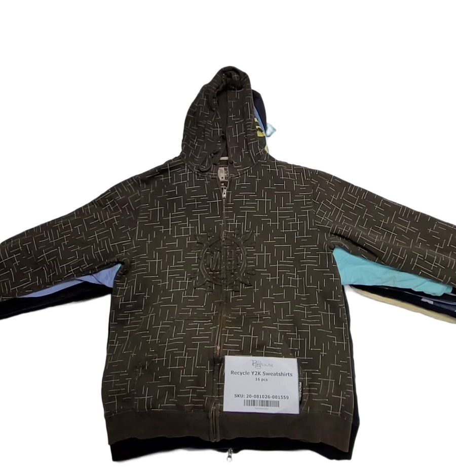 Recycle Y2K Sweatshirts 16 pcs