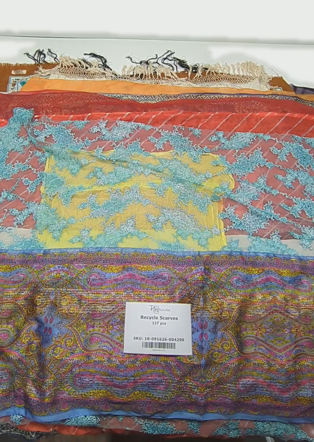 Recycle Scarves 127 pcs
