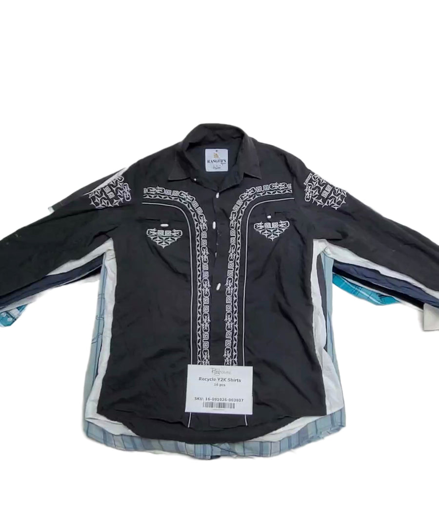 Recycle Y2K Shirts 16 pcs