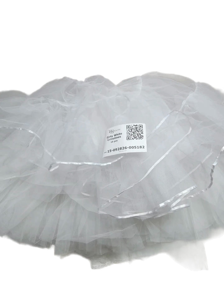 Dirty White Crinolines 10 pcs
