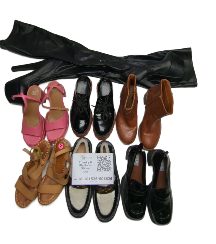 Chunky & Platform Shoes 7 pcs