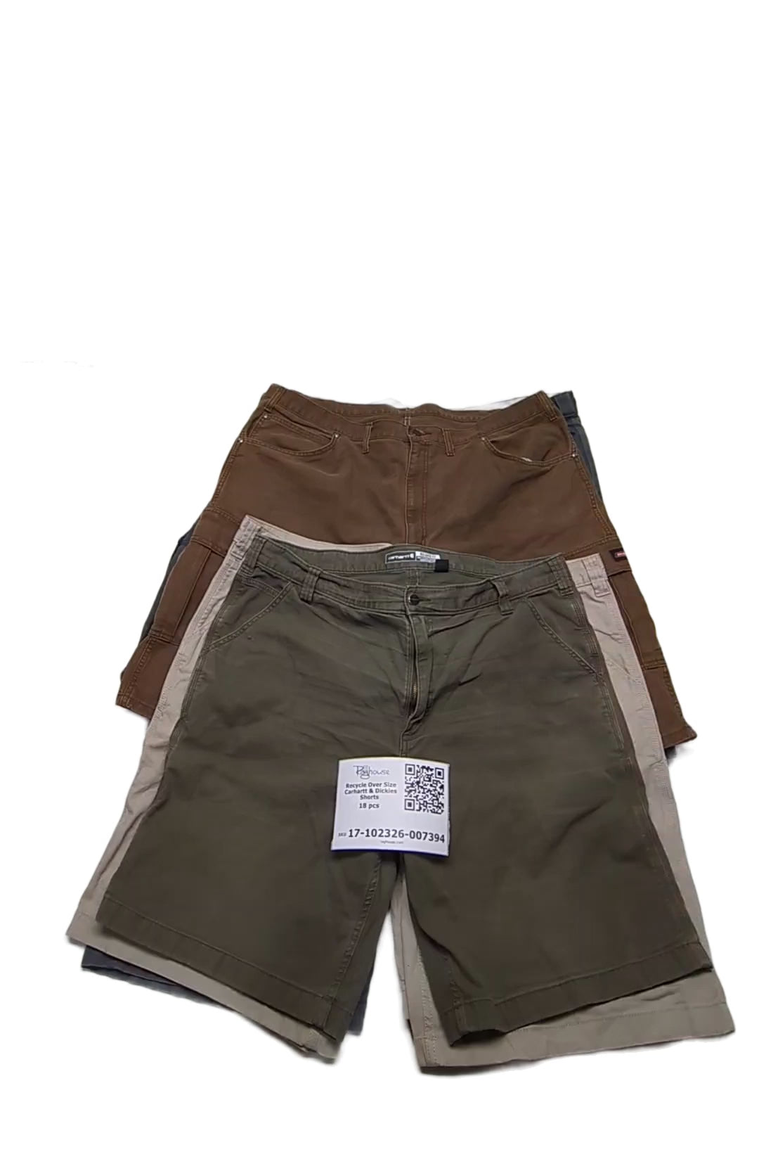 Recycle Over Size Carhartt & Dickies Shorts 18 pcs