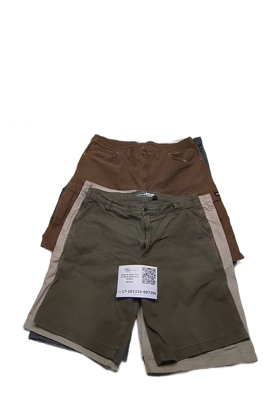 Recycle Over Size Carhartt & Dickies Shorts 18 pcs