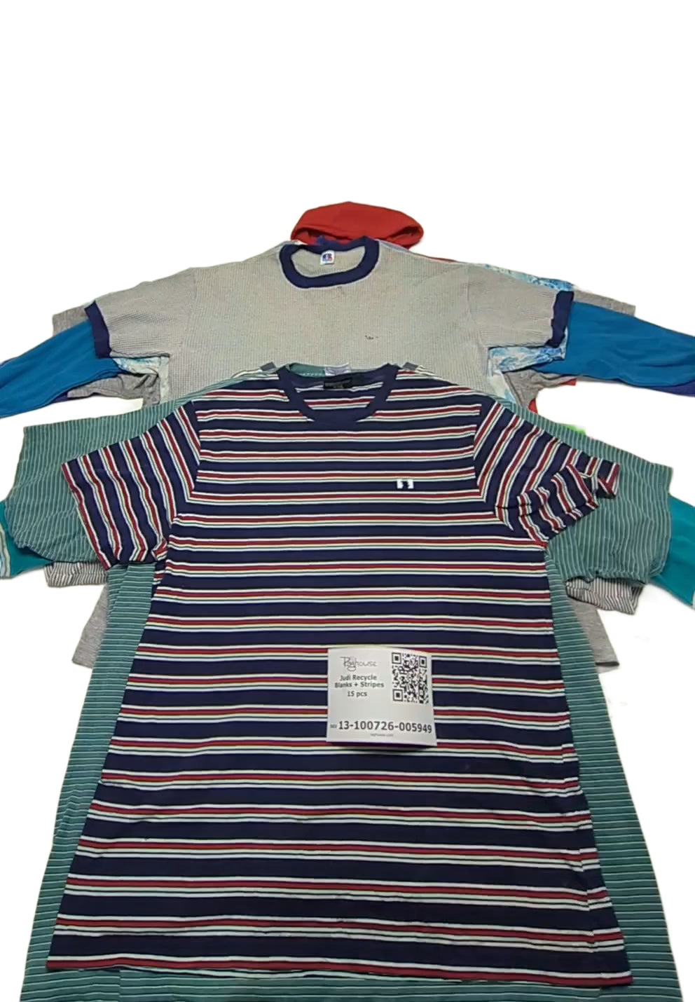 Judi Recycle Blanks + Stripes 15 pcs