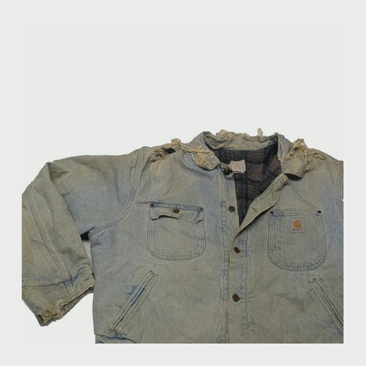 Carhartt Lined Denim Trucker Jacket 1 pc