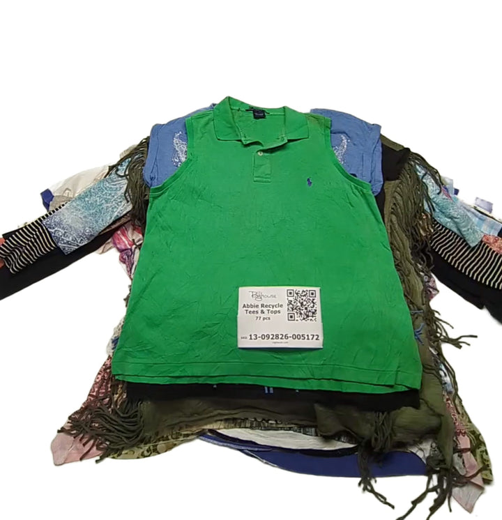 Abbie Recycle Tees & Tops 77 pcs