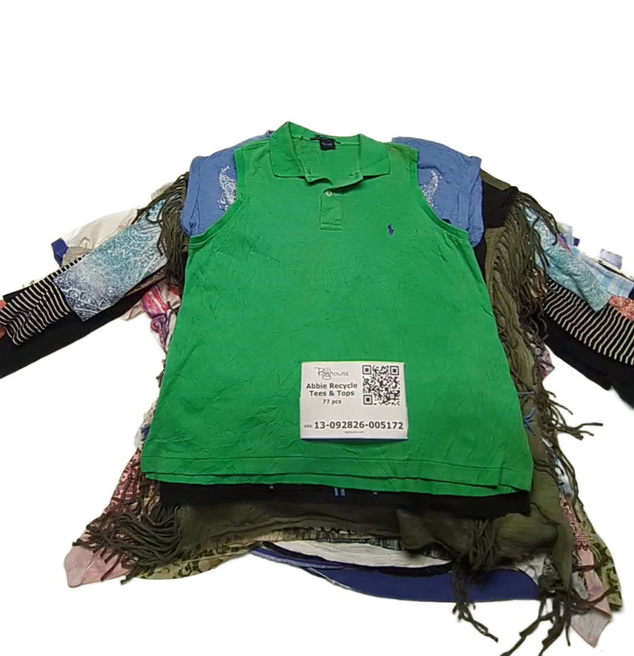 Abbie Recycle Tees & Tops 77 pcs