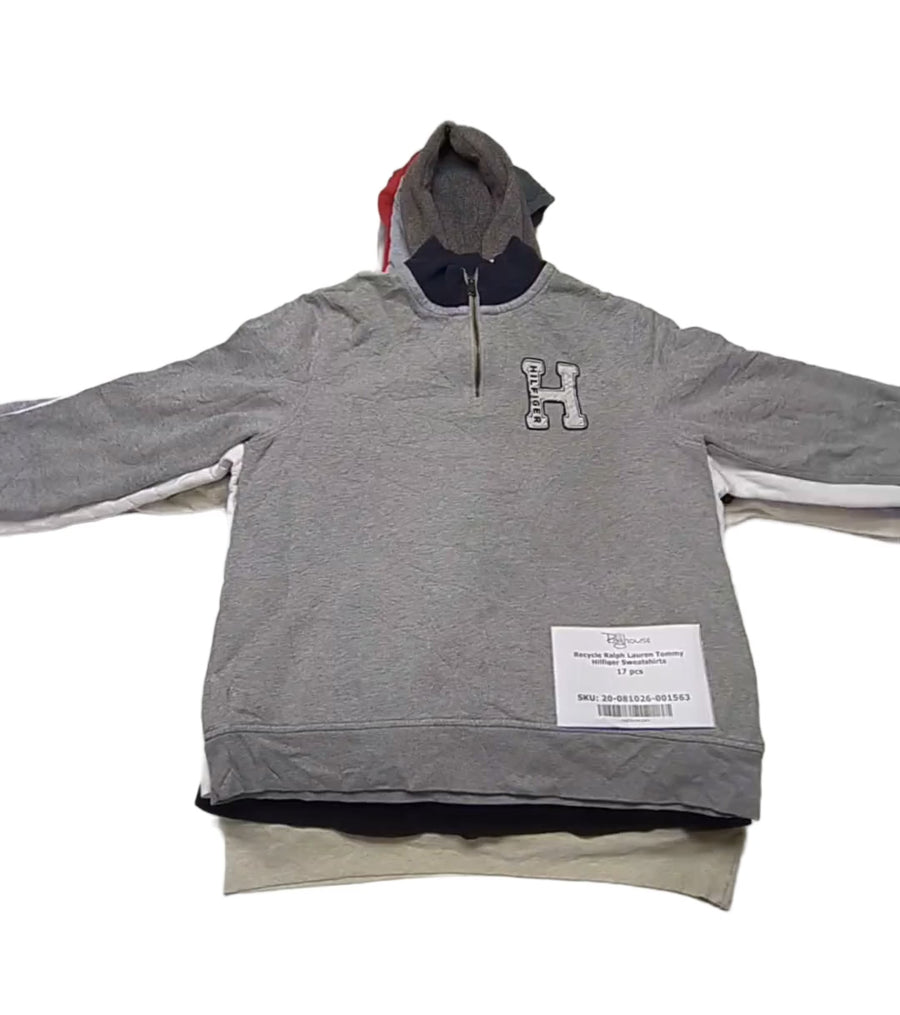 Recycle Ralph Lauren Tommy Hilfiger Sweatshirts 17 pcs