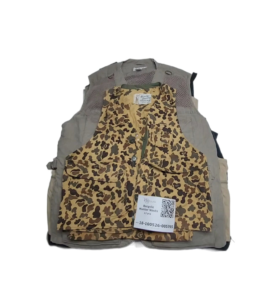 Recycle Hunter Vests 13 pcs