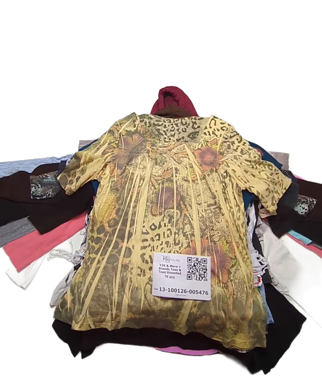 Y2K & More + Brands Tees & Tops Unsorted 70 pcs