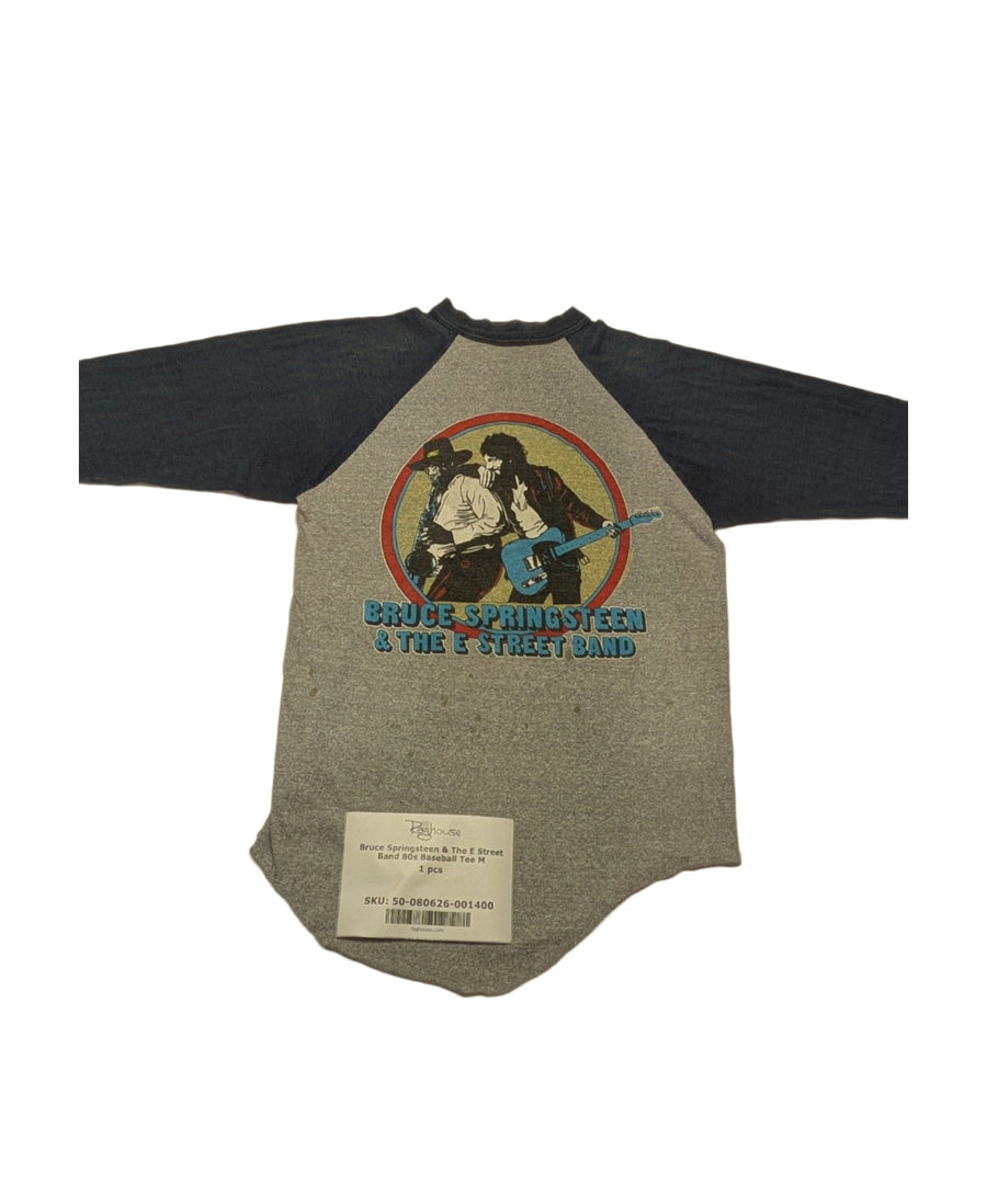 Bruce Springsteen & The E Street Band 80s Baseball Tee M 1 pc
