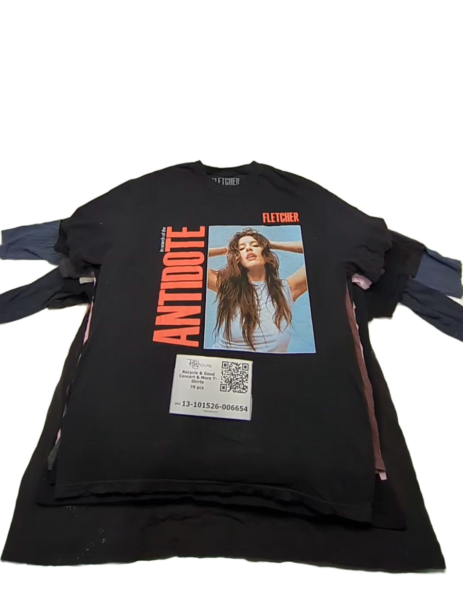 Recycle & Good Concert & More T-Shirts 79 pcs
