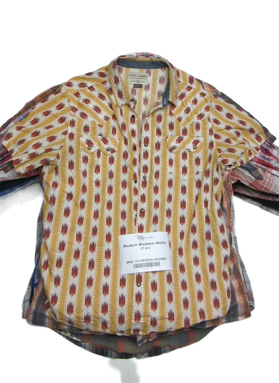 Modern Western Shirts 37 pcs
