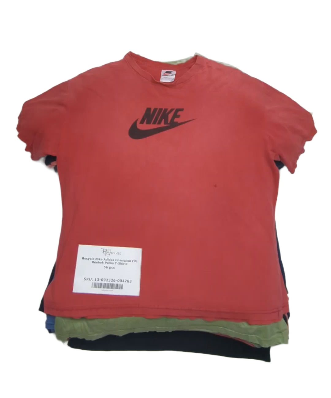 Recycle Nike Adidas Champion Fila Reebok Puma T-Shirts 56 pcs