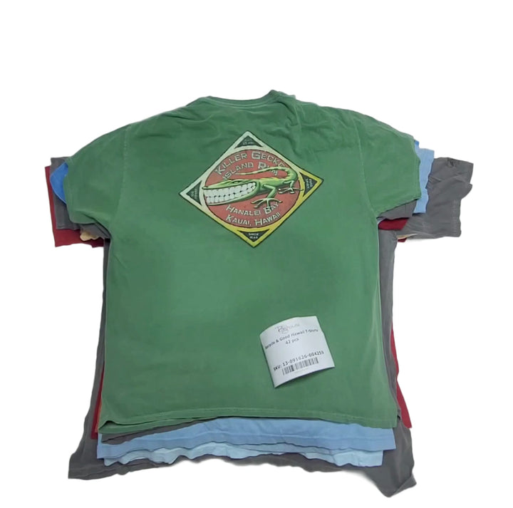 Recycle & Good Hawaii T-Shirts 42 pcs