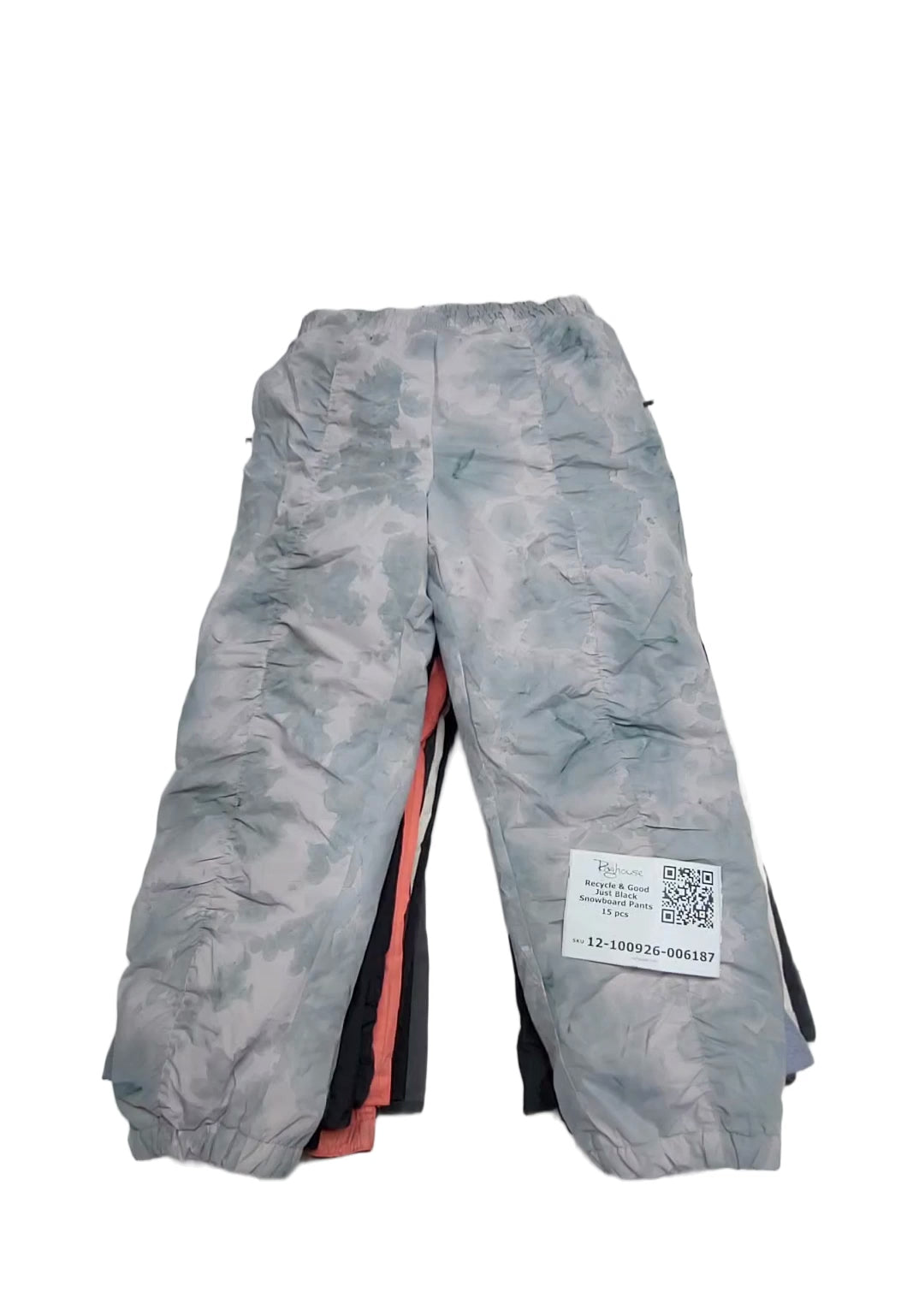 Recycle & Good Just Black Snowboard Pants 15 pcs