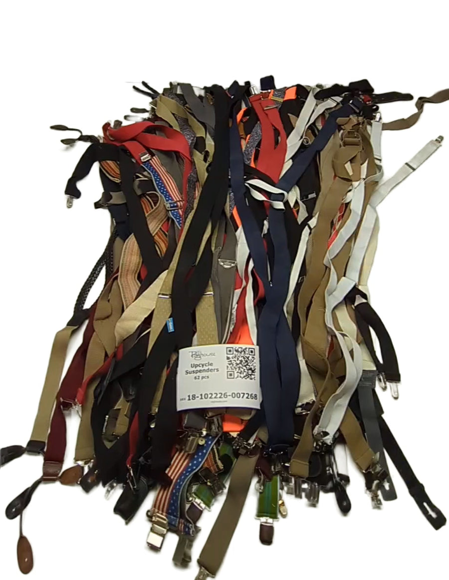 Upcycle Suspenders 62 pcs