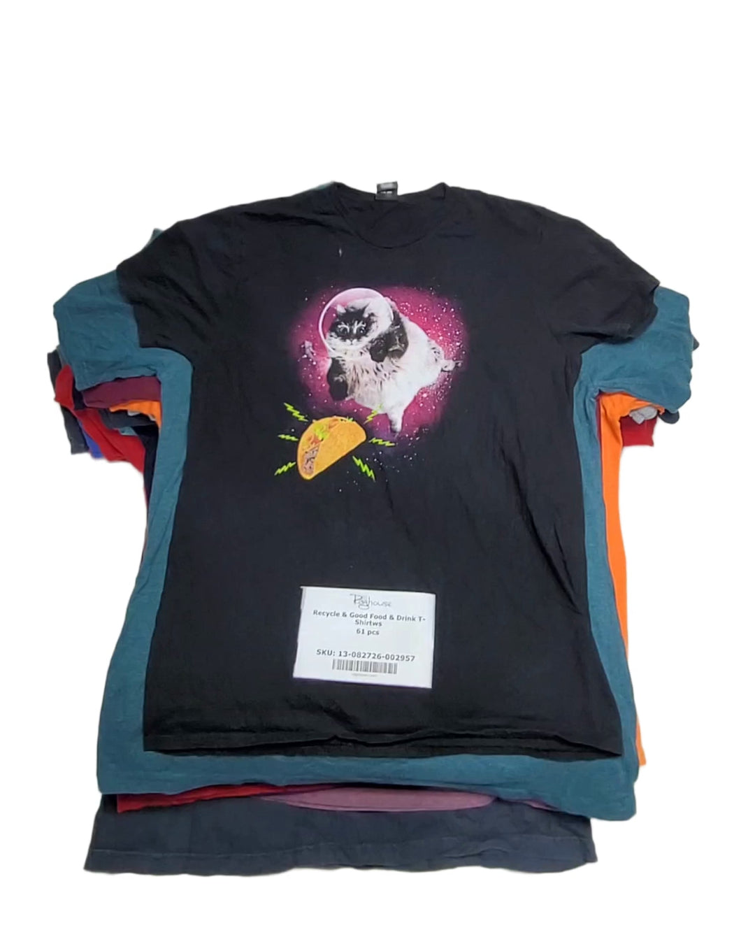 Recycle & Good Food & Drink T-Shirts 61 pcs