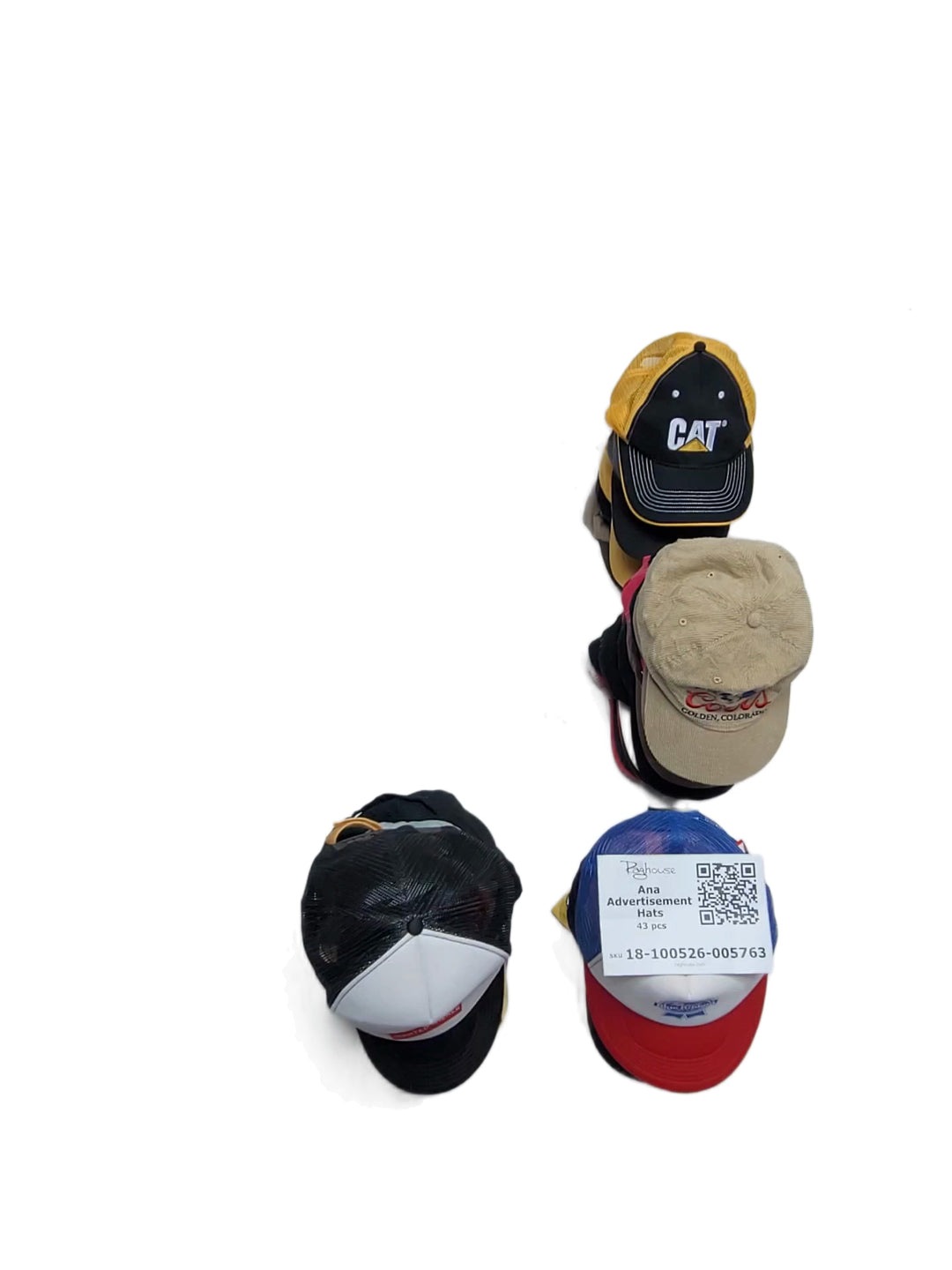 Ana Advertisement Hats 43 pcs