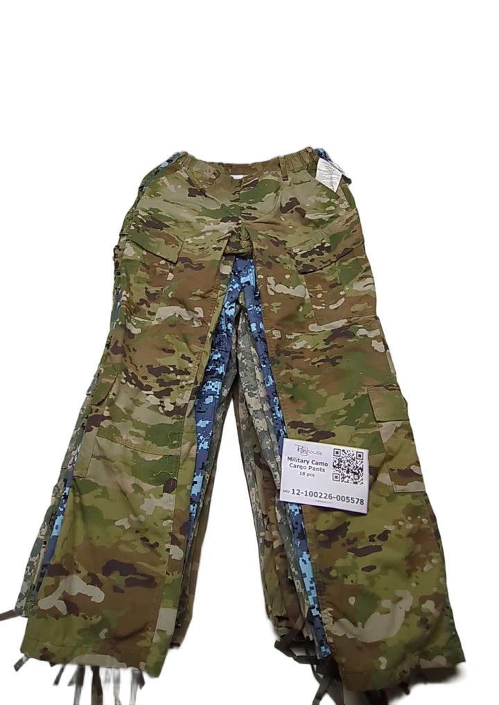 Military Camo Cargo Pants 18 pcs