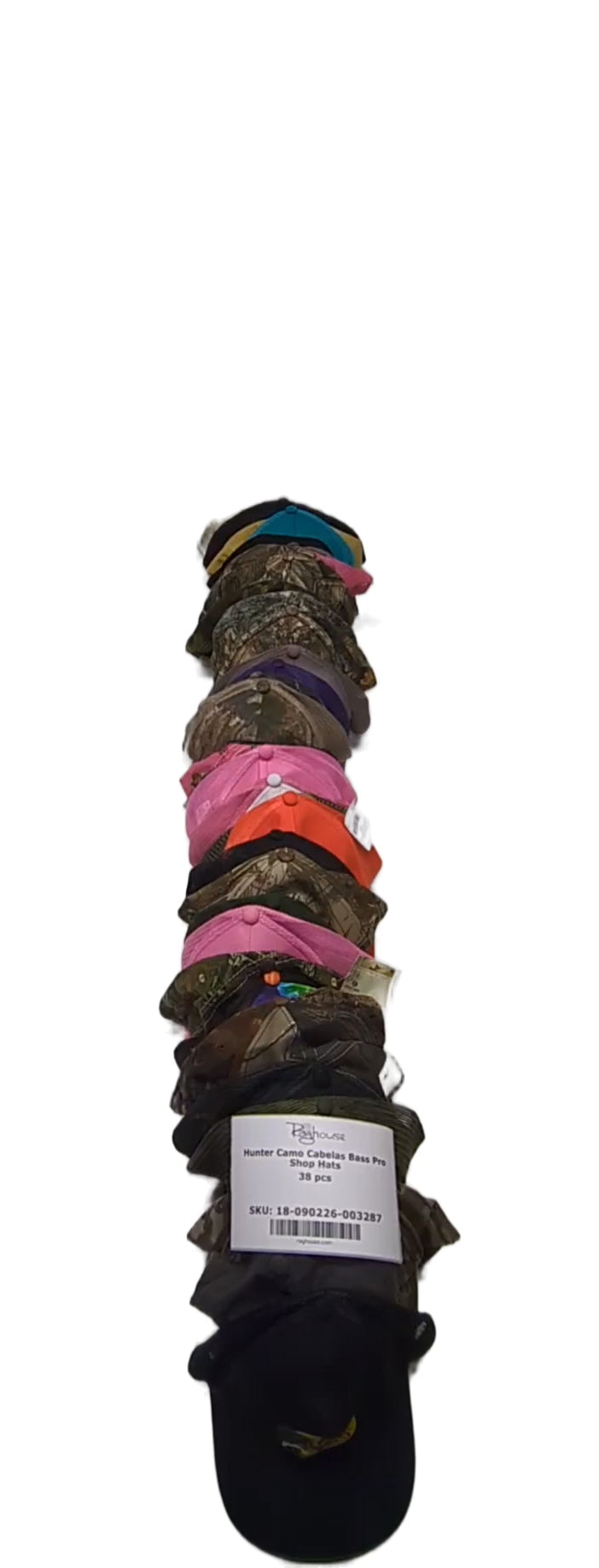 Hunter Camo Cabelas Bass Pro Shop Hats 38 pcs