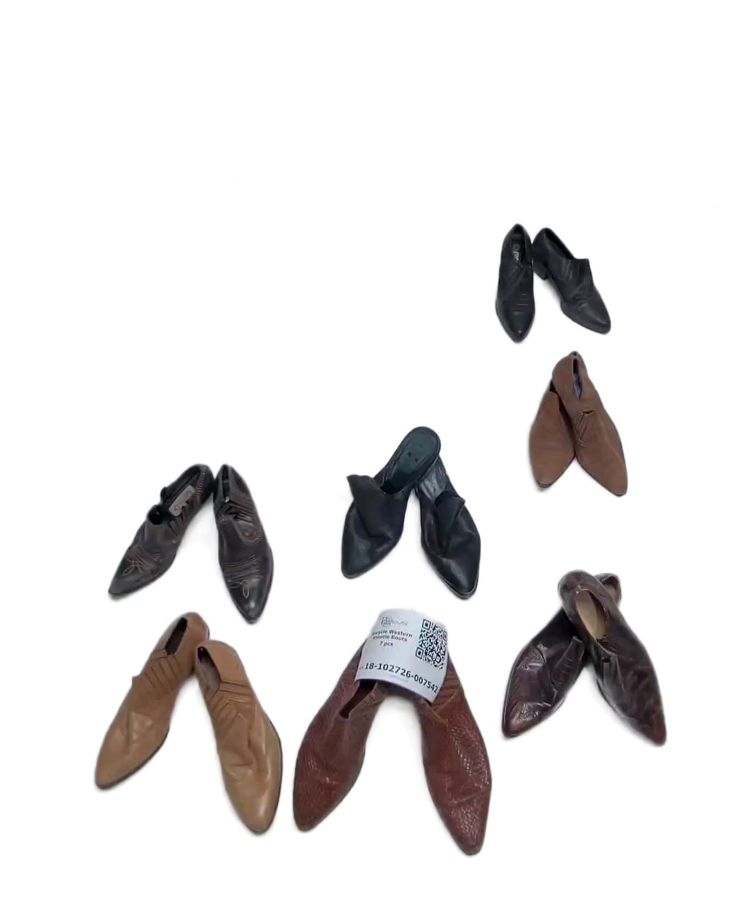 Recycle Western Shootie Boots 7 pcs