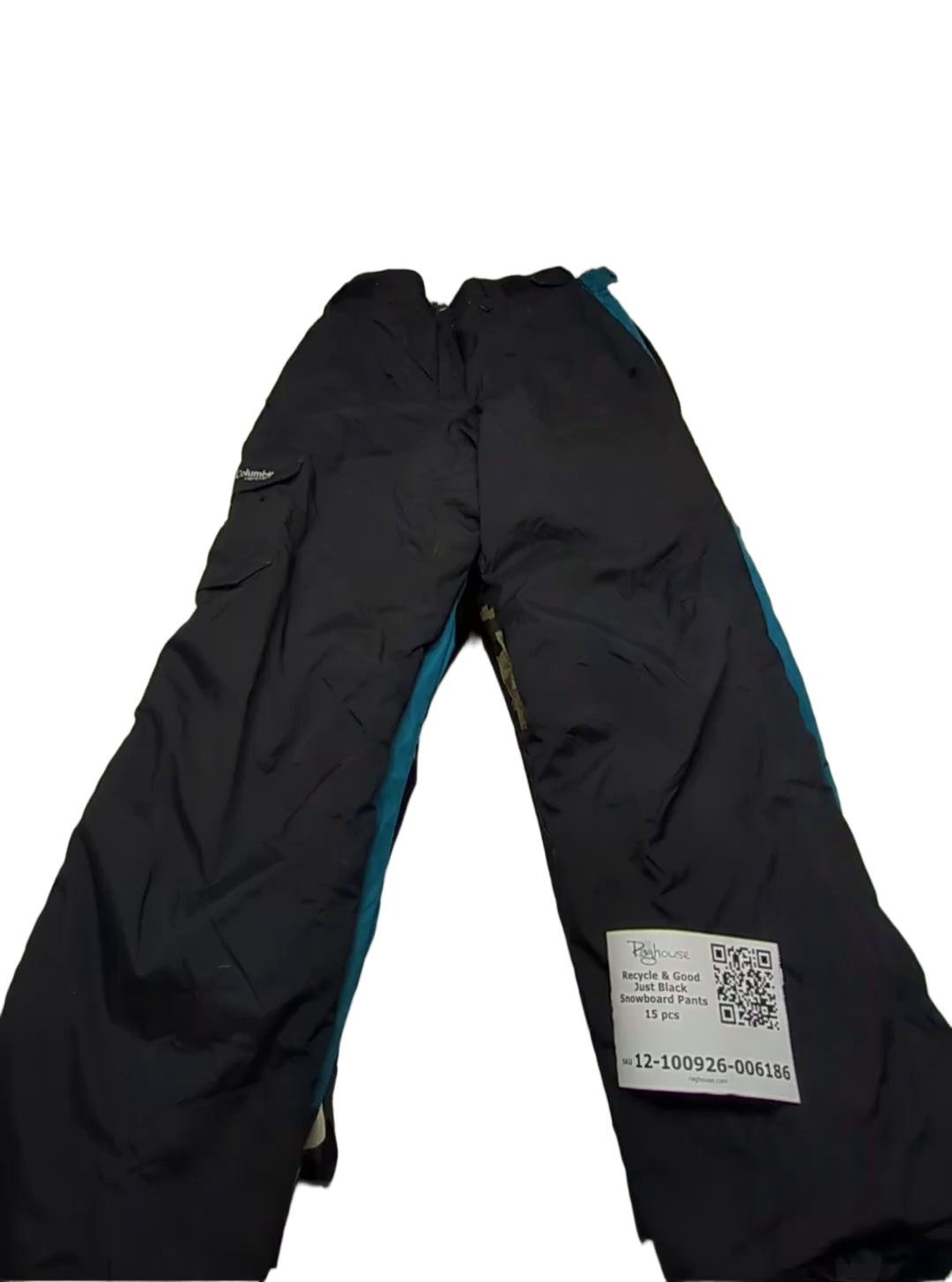 Recycle & Good Just Black Snowboard Pants 15 pcs