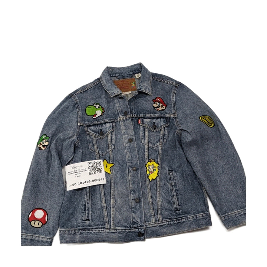 Retro Big E Levis x Super Mario Denim Jacket 1 pc