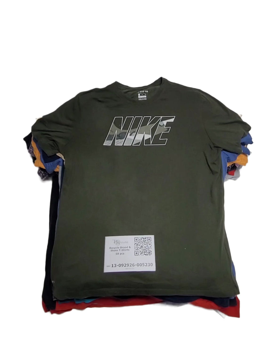 Recycle Brand & Skate T-Shirts 58 pcs