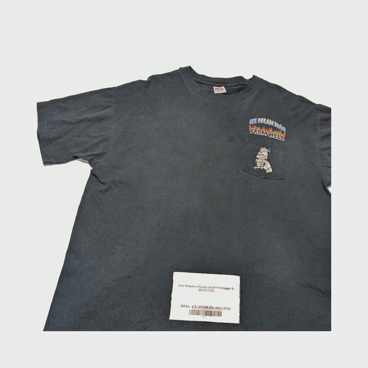 Ice Cream From Hell Vintage T-Shirt 2XL 1 pcs