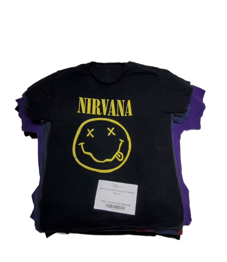 Recycle & Good Concert T-Shirts 52 pcs