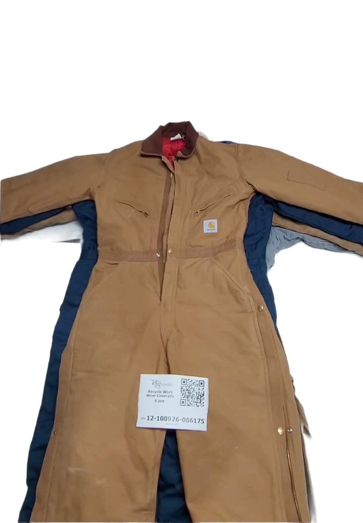 Recycle Work Wear Coveralls 6 pcs