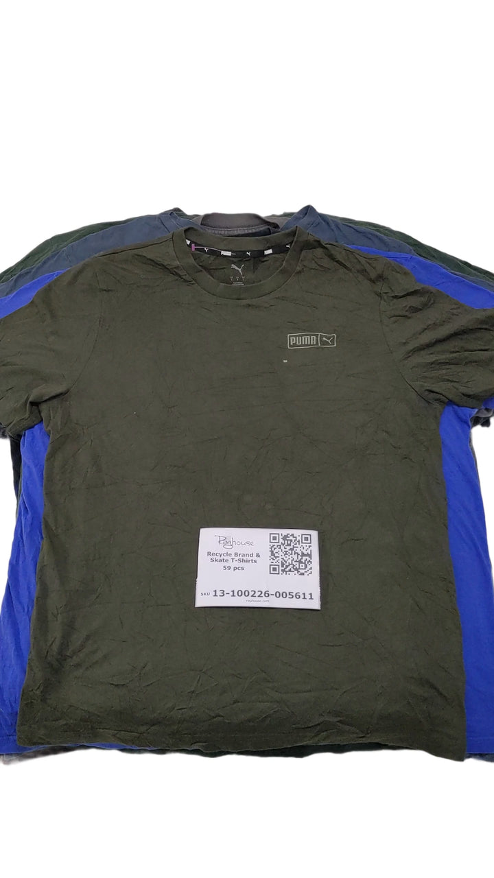 Recycle Brand & Skate T-Shirts 59 pcs