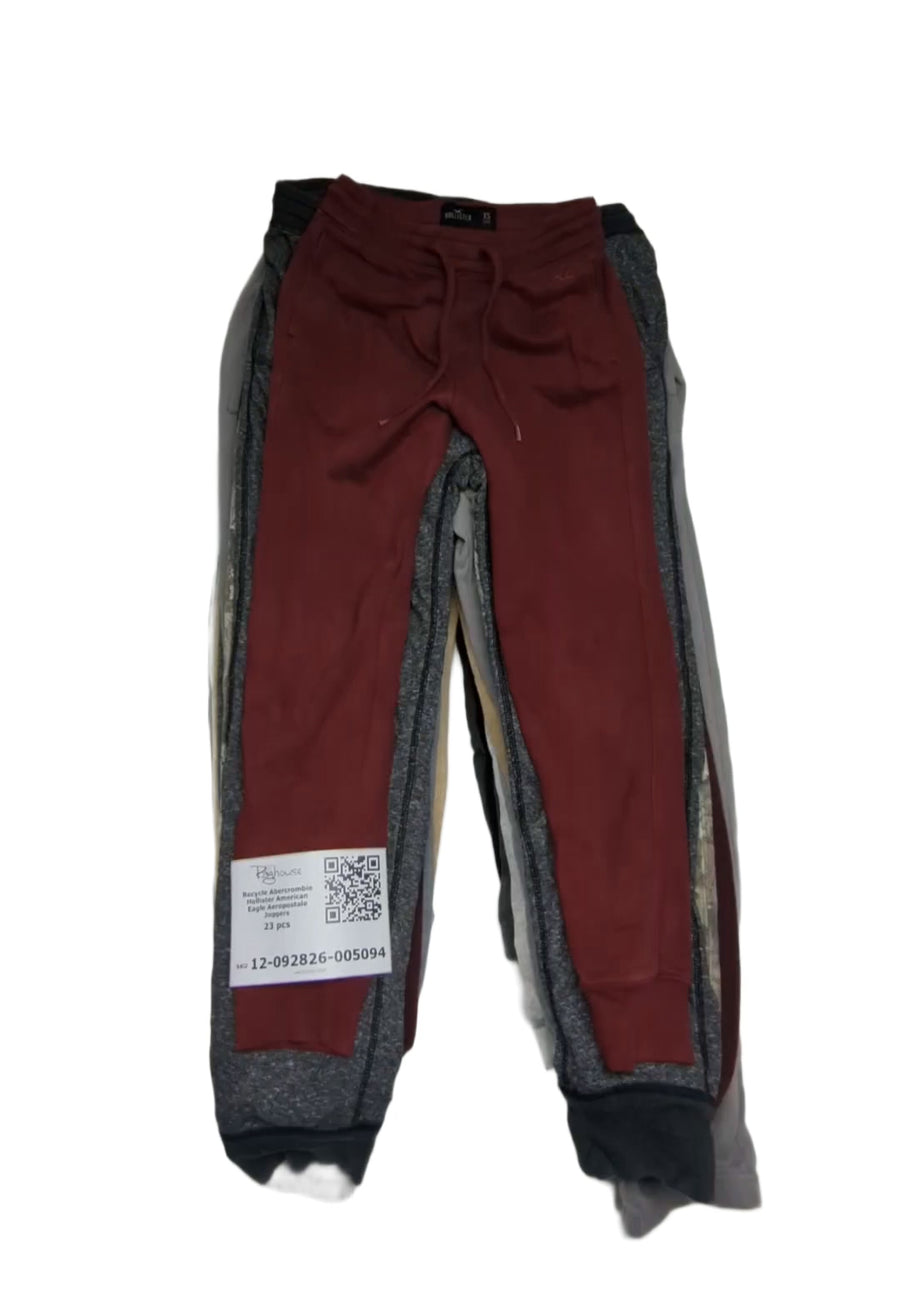 Recycle Abercrombie Hollister American Eagle Aeropostale Joggers 23 pcs
