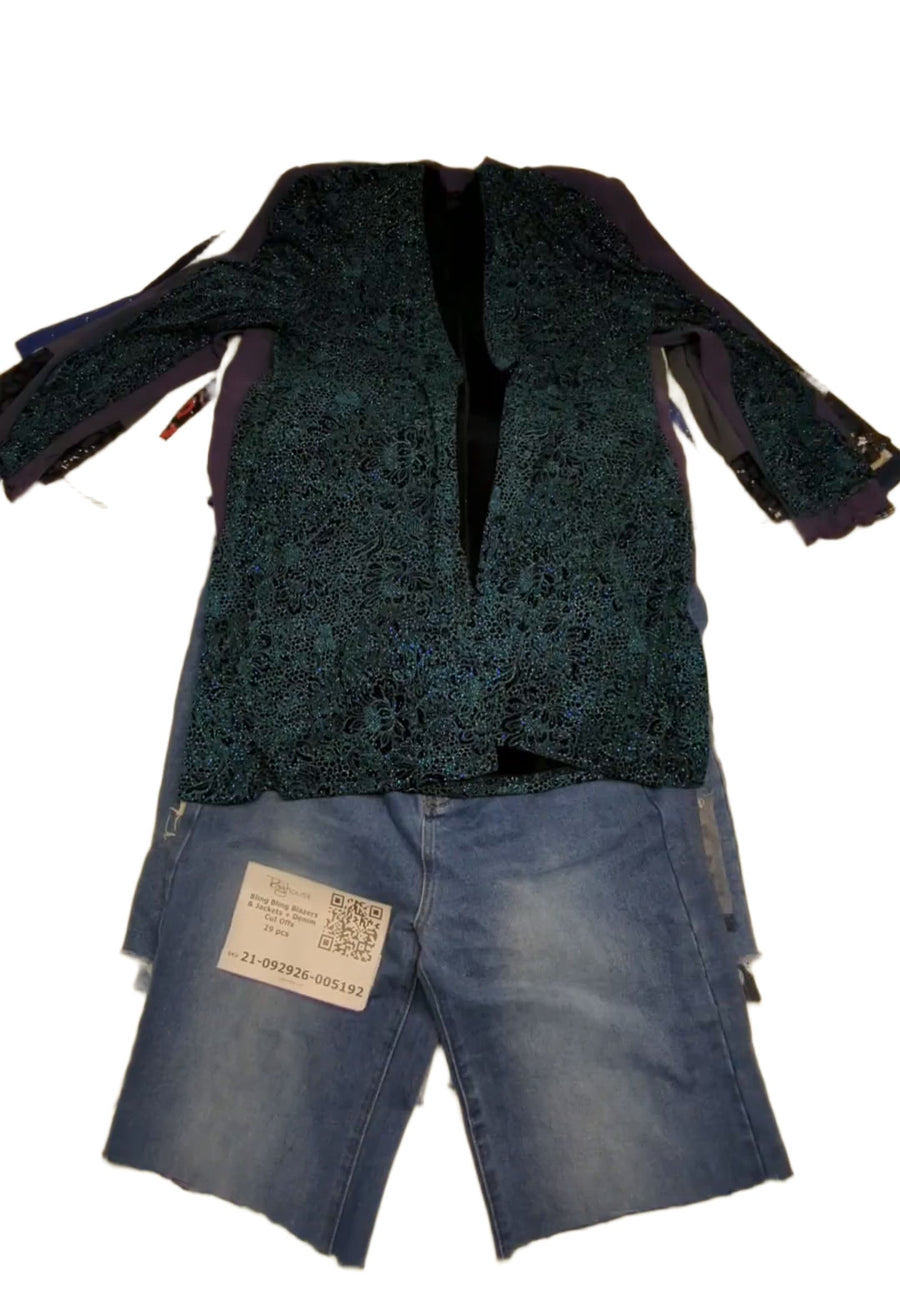 Bling Bling Blazers & Jackets + Denim Cut Offs 29 pcs